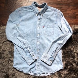 Classic Levi’s Denim Button-Up